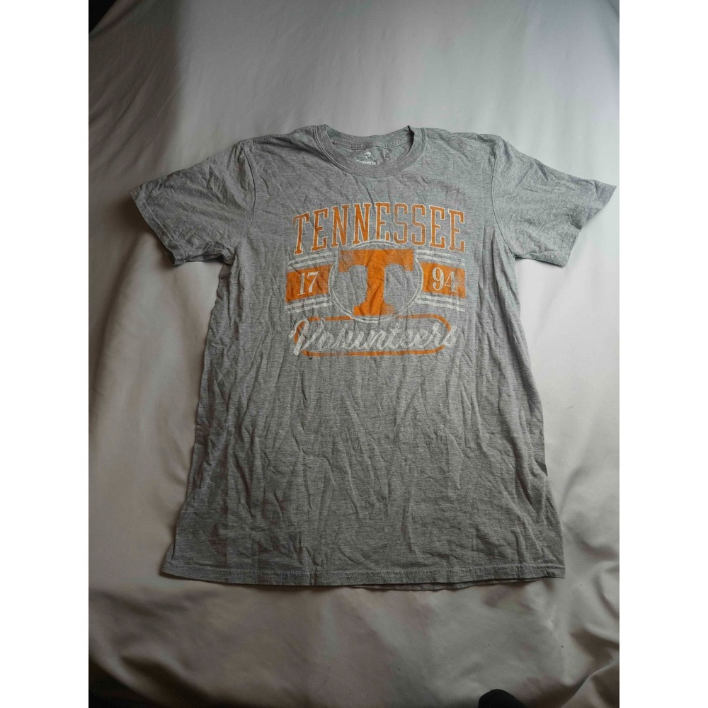 Fanatics Tennessee Volunteers T-Shirt Mens Size Medium Gray Knit NCAA Football